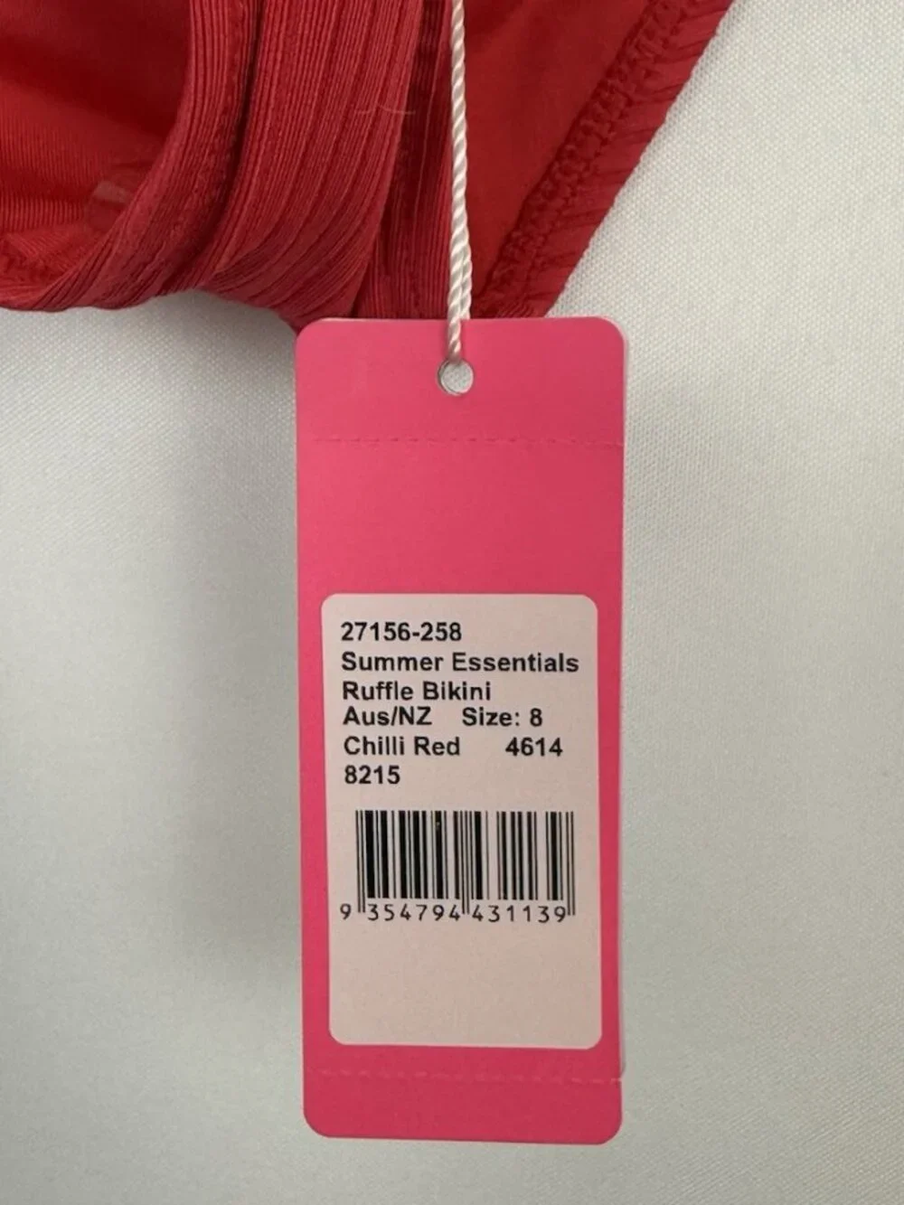 Seafolly girl’s red